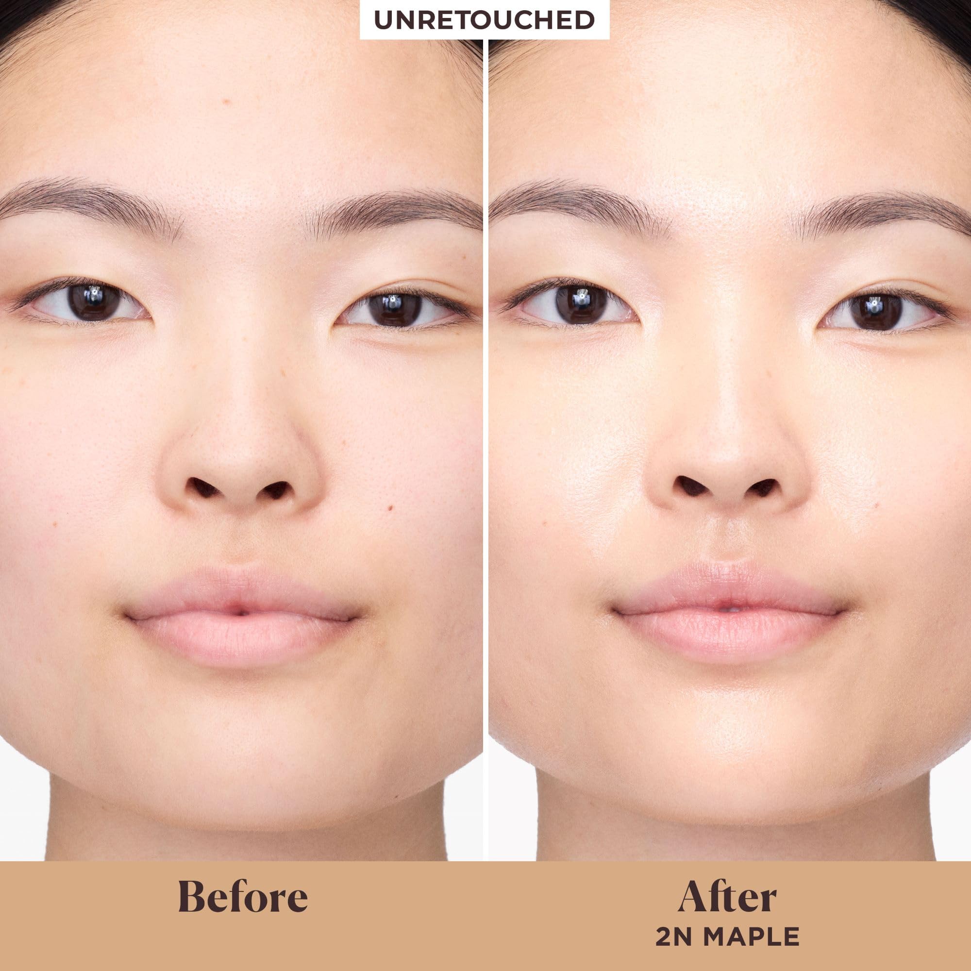 Close-up of Laura Mercier Maple bottle with SPF 30 protection.