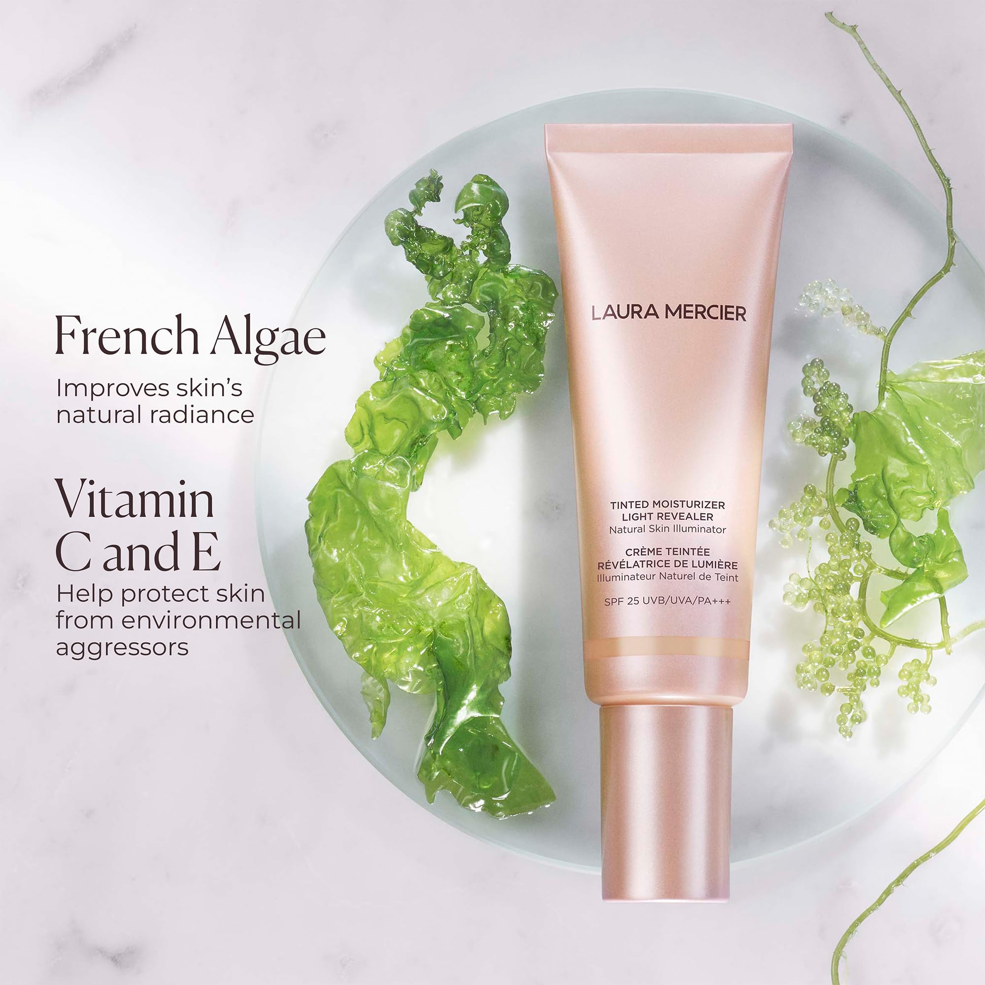 Laura Mercier SPF 25 protection shot helps defend skin from sun