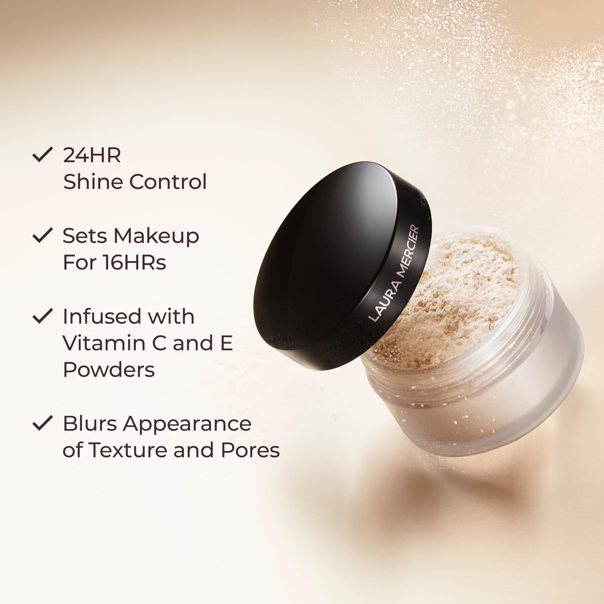Laura Mercier translucent powder stays color-true without oxidation