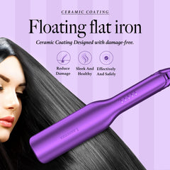 Laurenza 3D floating ceramic plates close-up reduces snag during styling.