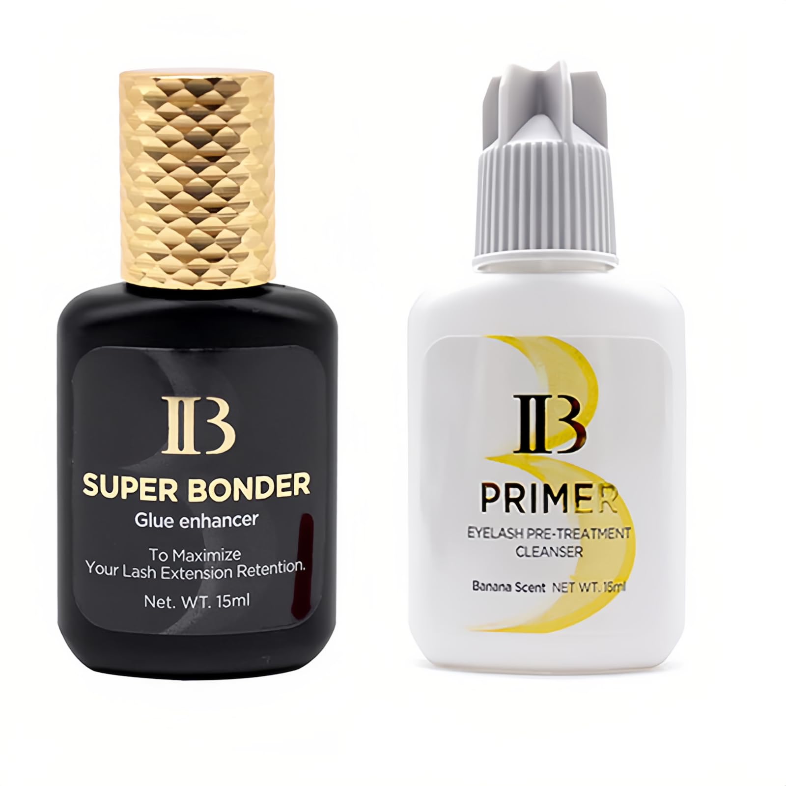 LAVALANDO IB Beauty lash glue 15ml bottle for secure adhesion.