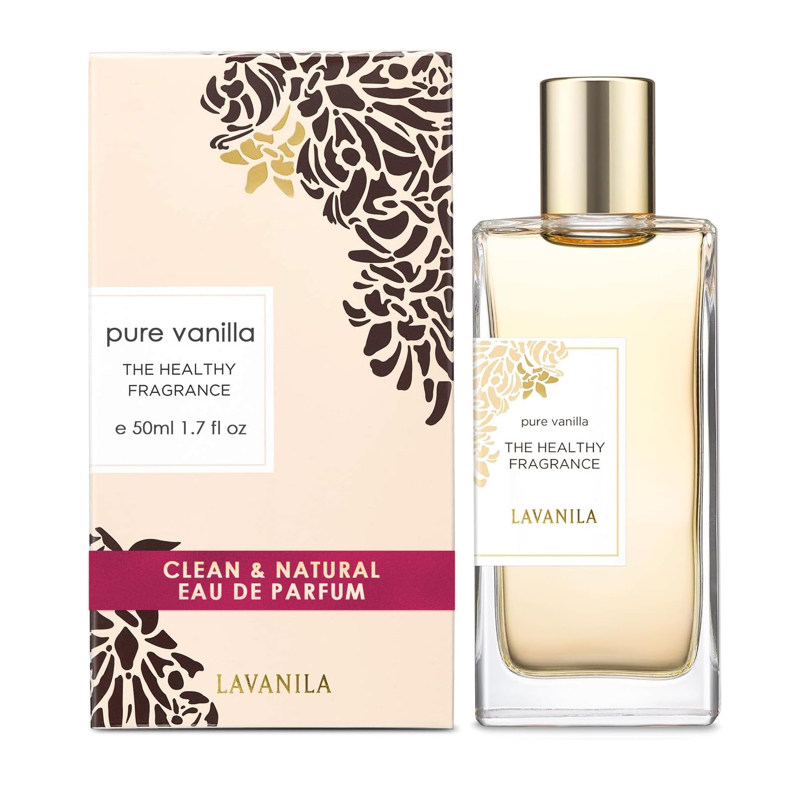 Close-up of vanilla and heliotrope notes for daily-wear warmth from Lavanila