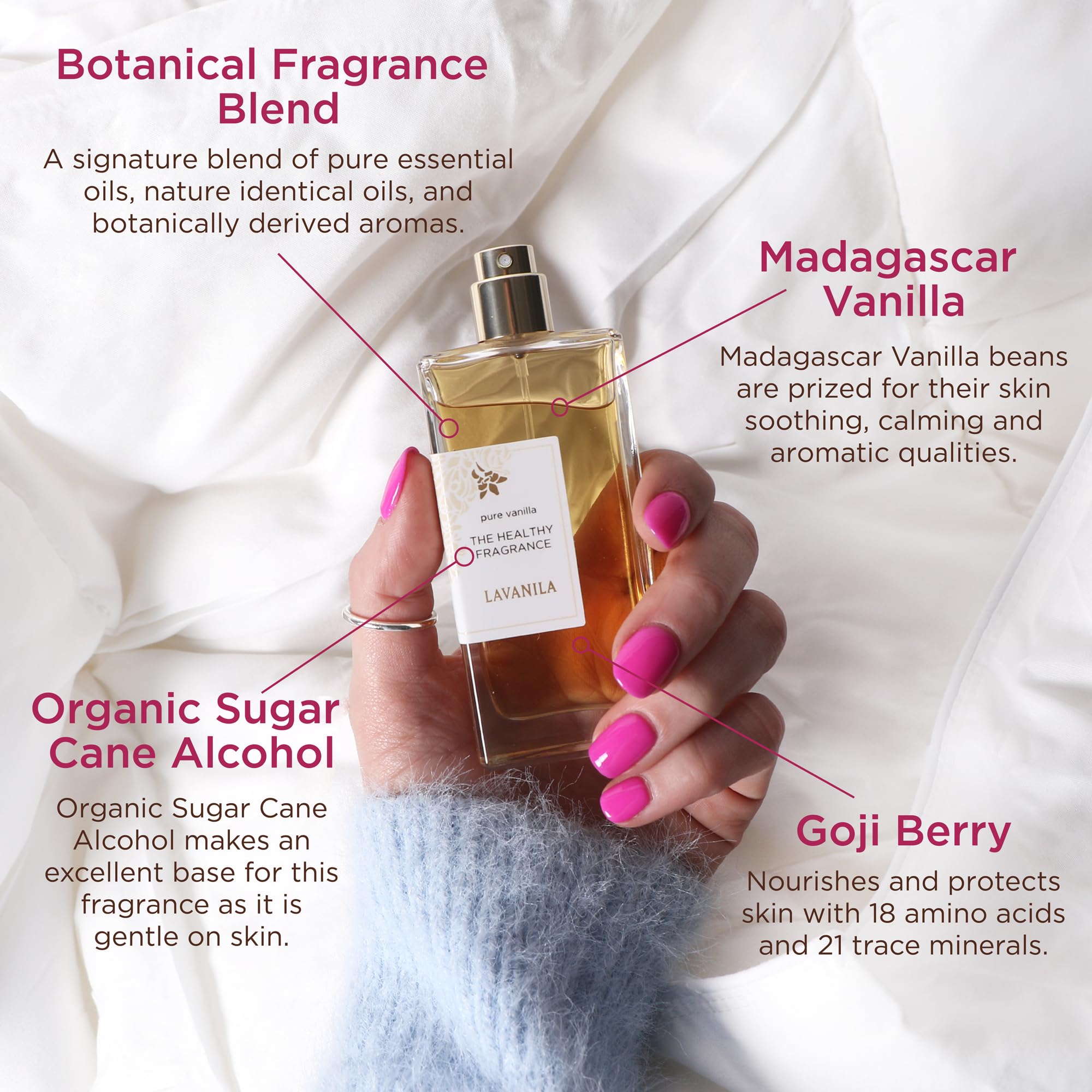 Lavanila Pure Vanilla roller-ball for on-the-go fragrance touch-ups
