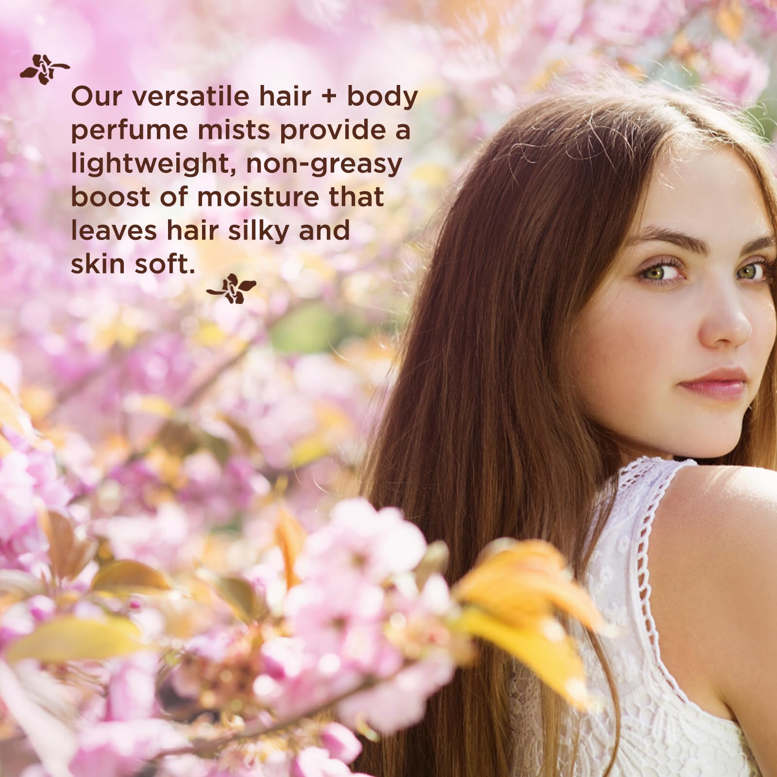 Lavanila skin fragrance application emphasizes nourishing hydration with clean ingredients.