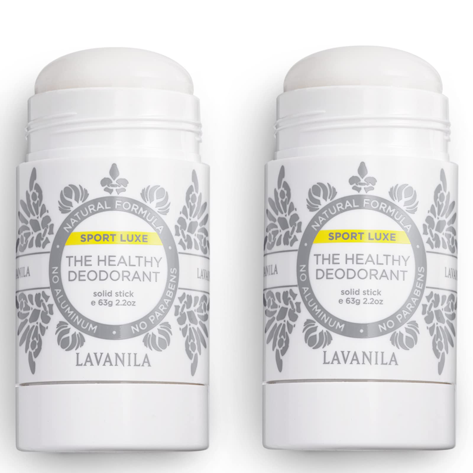 Lavanila Sport Luxe close-up texture with natural sheen and non-greasy finish.