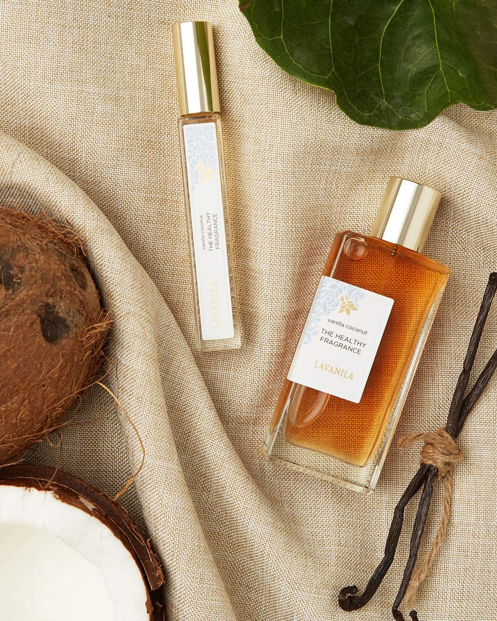 Lavanila Vanilla Coconut perfume on pulse points demonstrates long-lasting, subtle scent