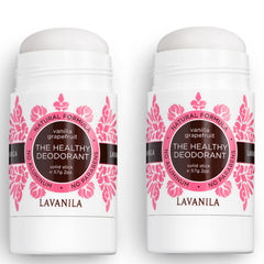 Lavanila Vanilla Grapefruit deodorant made in USA with clean, plant-based formula