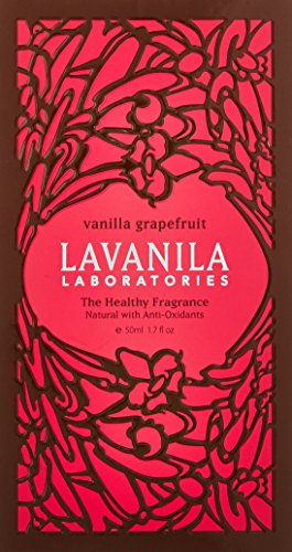 Lavanila Vanilla Grapefruit lime citrus splash close-up highlighting refreshing top notes.