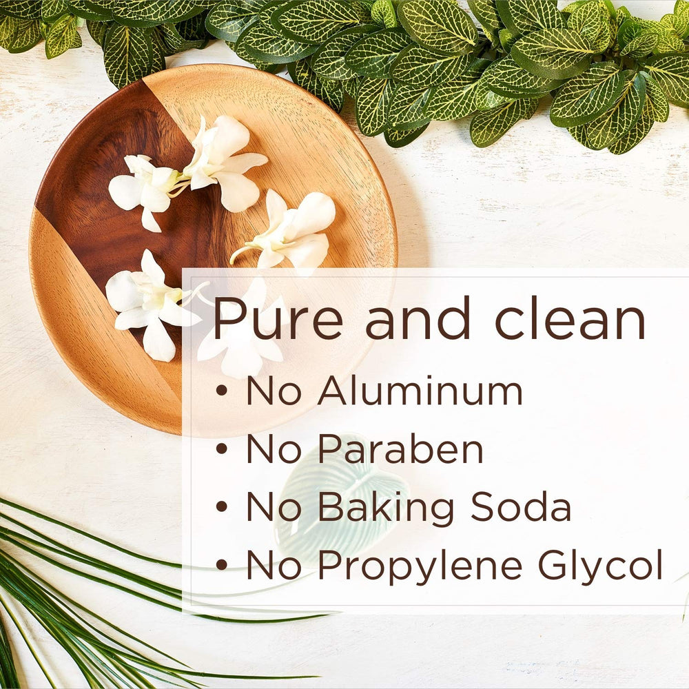 Lavanila Vanilla Lavender vegan formula highlights plant-based protection without aluminum.