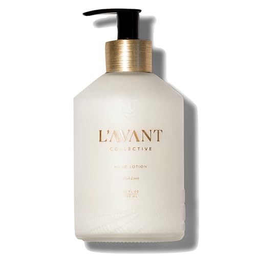 L'AVANT Collective Luxury Hand Lotion cap closeup highlights secure closure for on-the-go moisture.