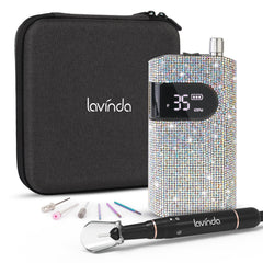 Lavinda Diamond nail drill 35000RPM cordless design for precise acrylic shaping