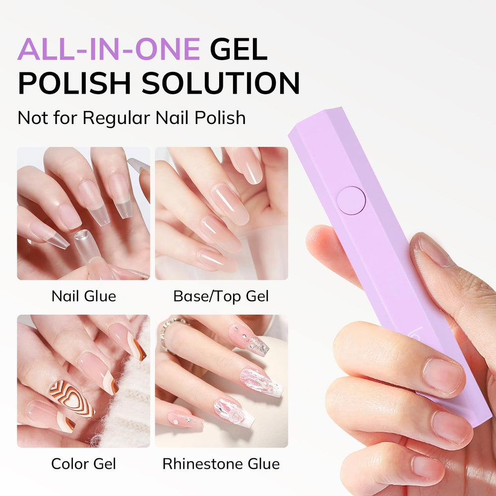 Lavinda UV LED nail lamp ensuring precise curing for gel polish