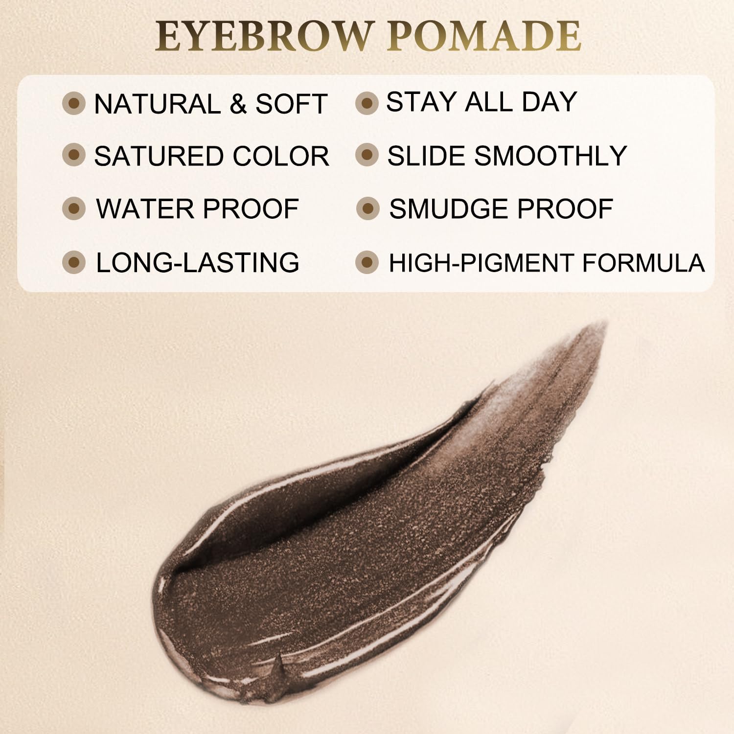 LAVONE brow kit shown in ambient lighting for versatile looks.