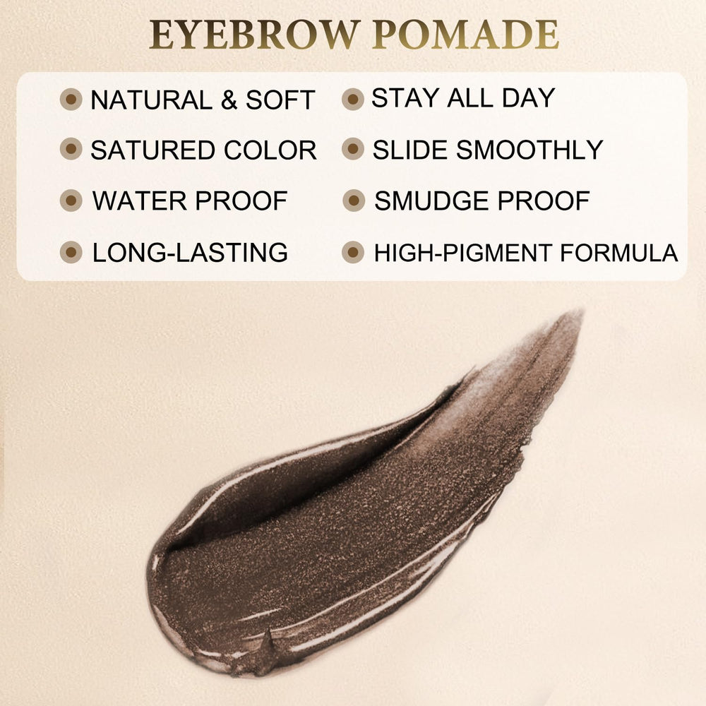 LAVONE brow kit shown in ambient lighting for versatile looks.