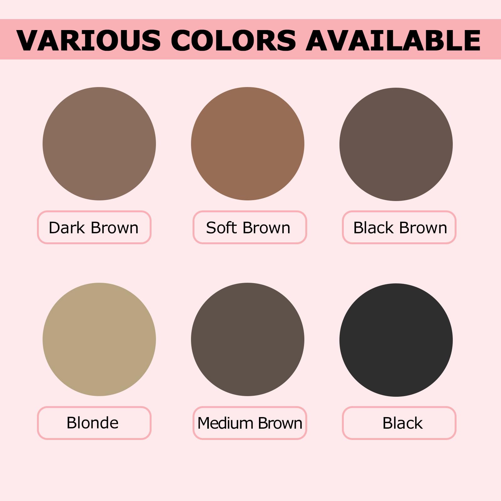 LAVONE Eyebrow Color Kit full set on display, ready for at-home makeover.