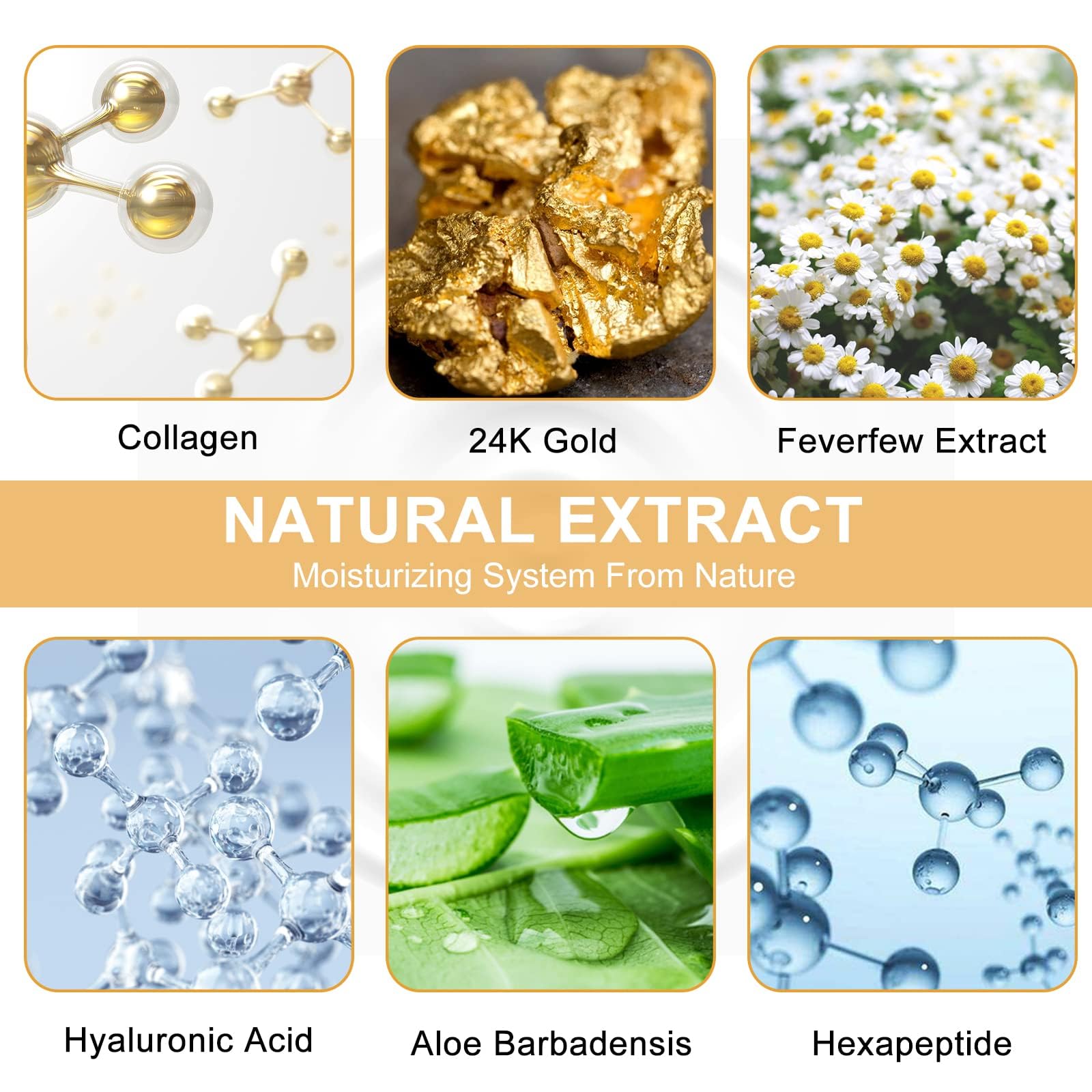LAVONE under-eye patches with hyaluronic acid close-up emphasizing moisture retention.