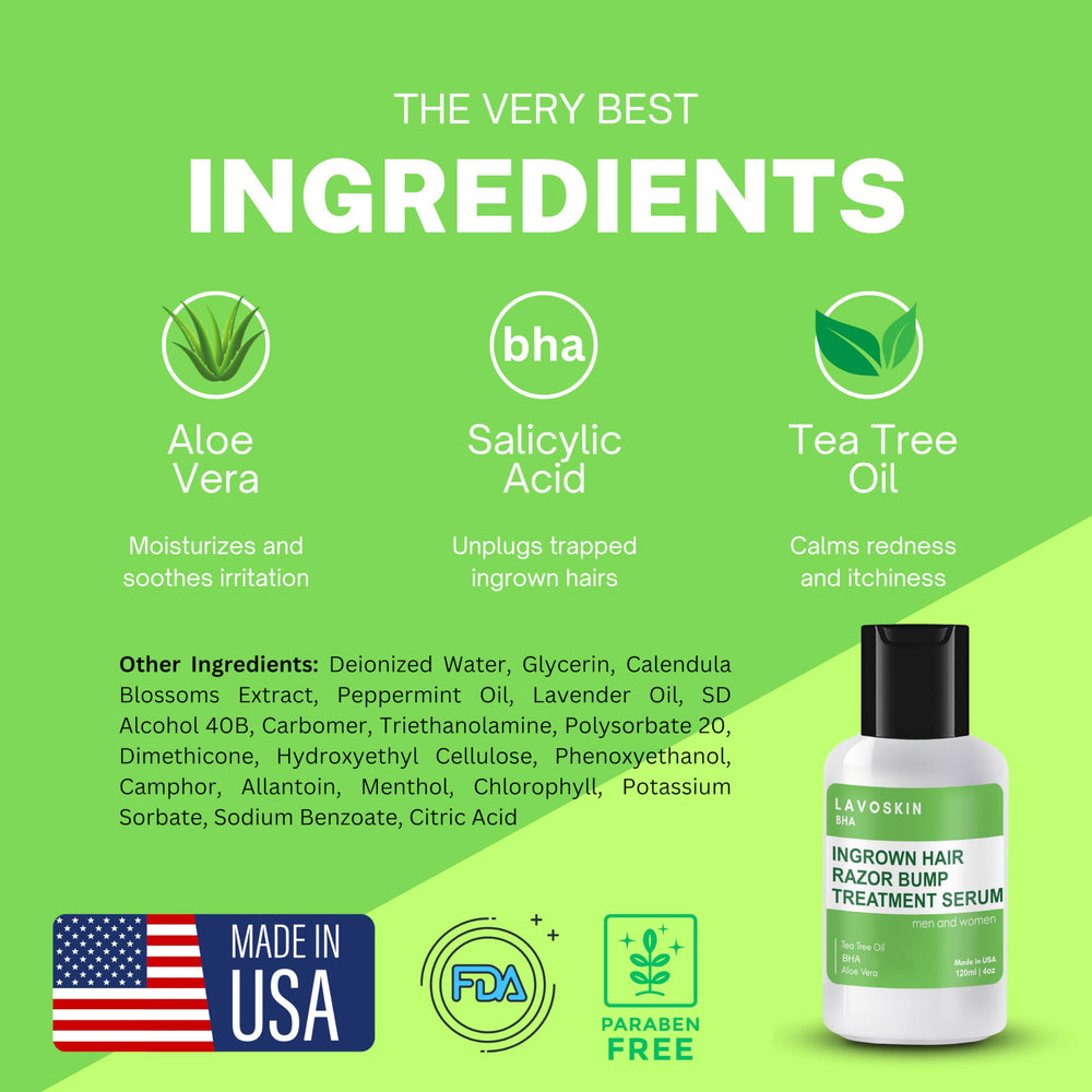 Lavoskin Tea Tree Gel bottle cap closeup emphasizes easy dispensing.