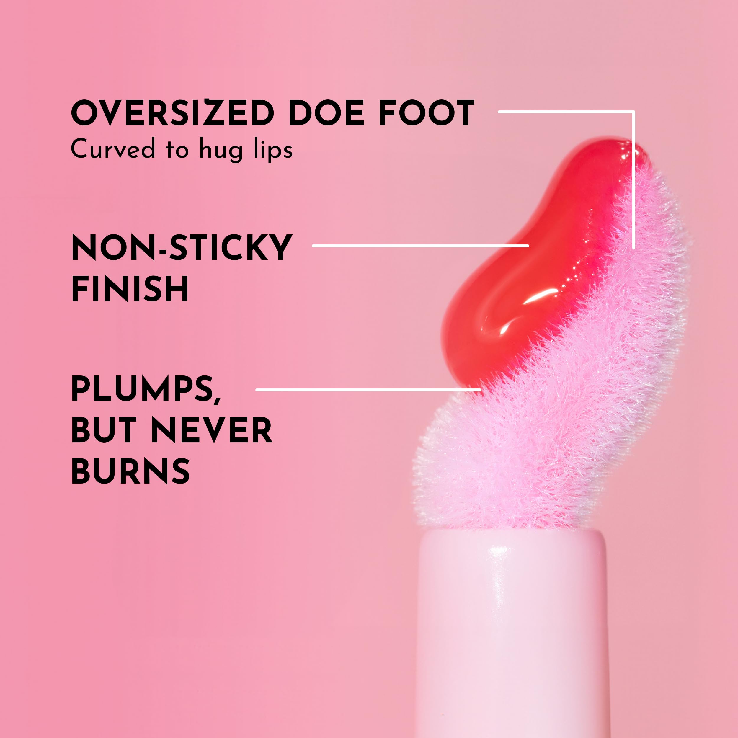 Lawless Forget the Filler Cherry Vanilla gloss cap close-up emphasizing premium luxury packaging and gifting appeal