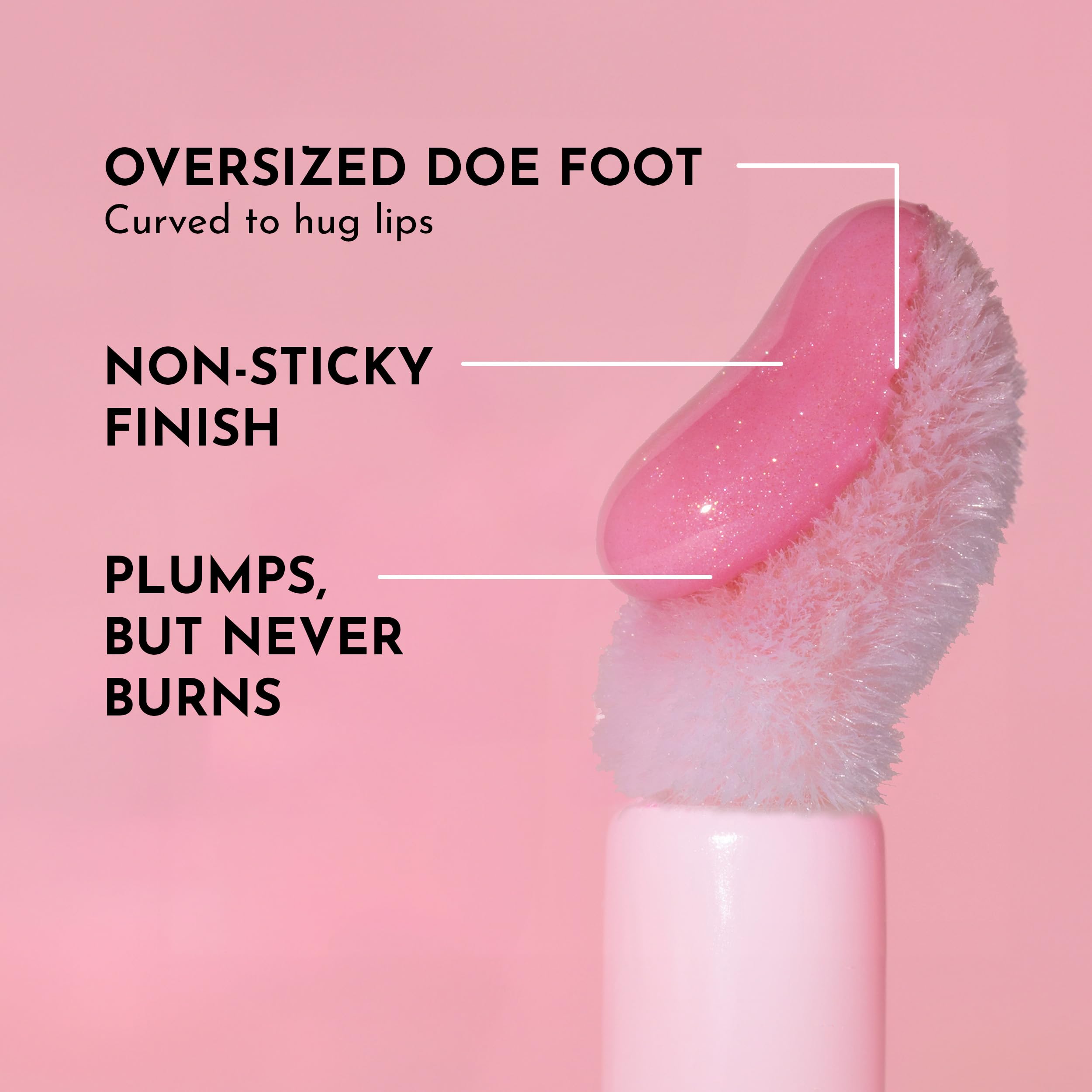 Lawless Forget the Filler Daisy Girl close-up lip with smooth lines and sheen.