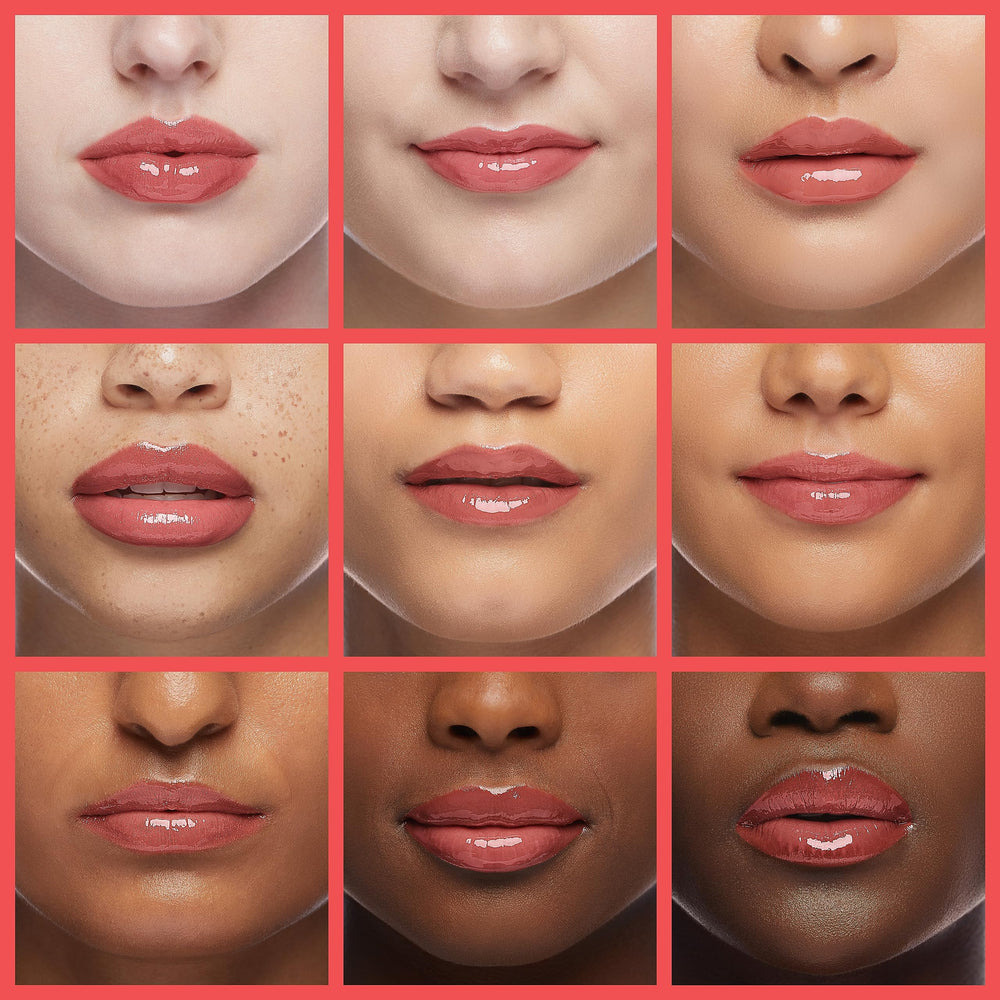 Lawless Forget the Filler gloss swatch conveys instant gloss and hydration.