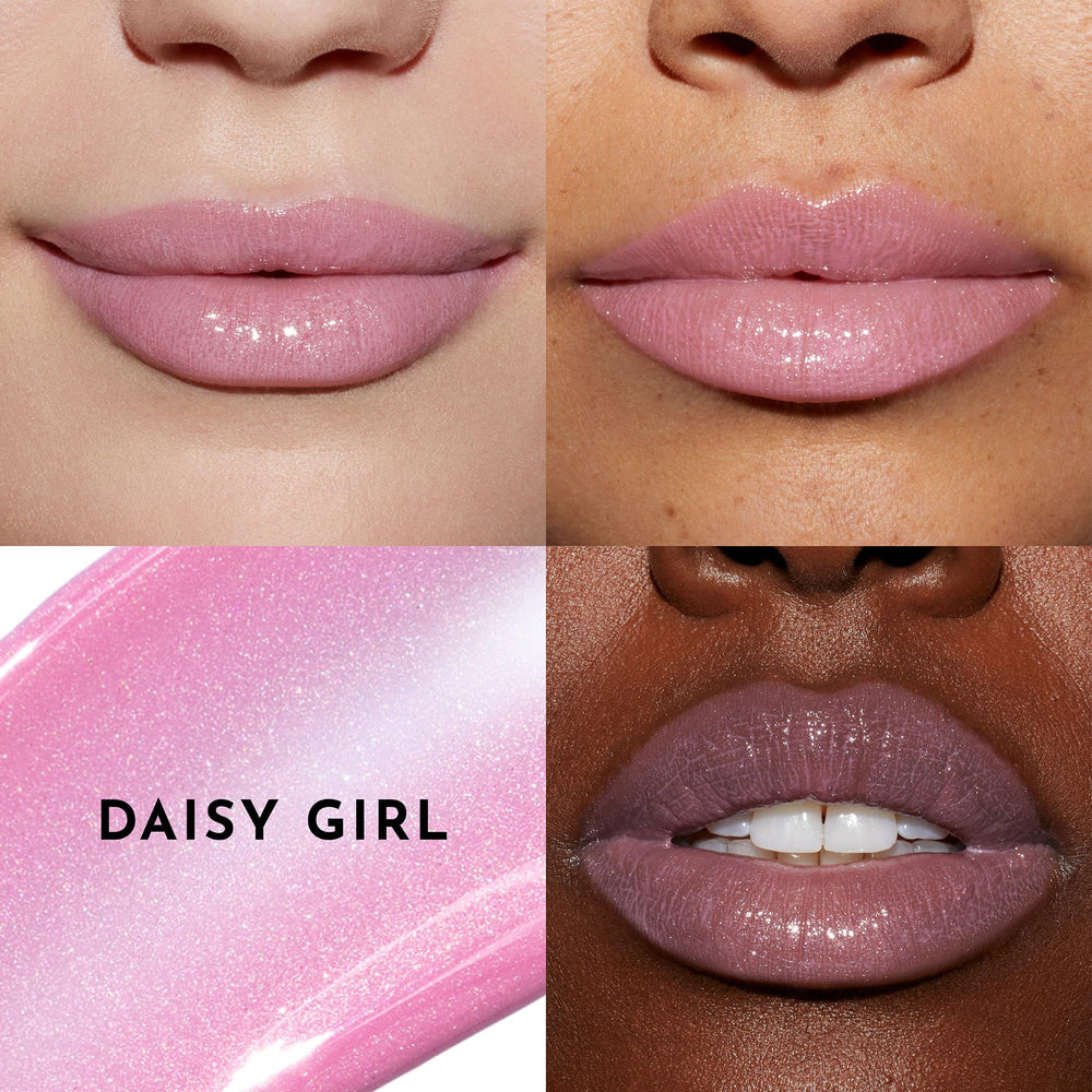 Lawless Forget the Filler in hand demonstrates compact travel-friendly gloss.