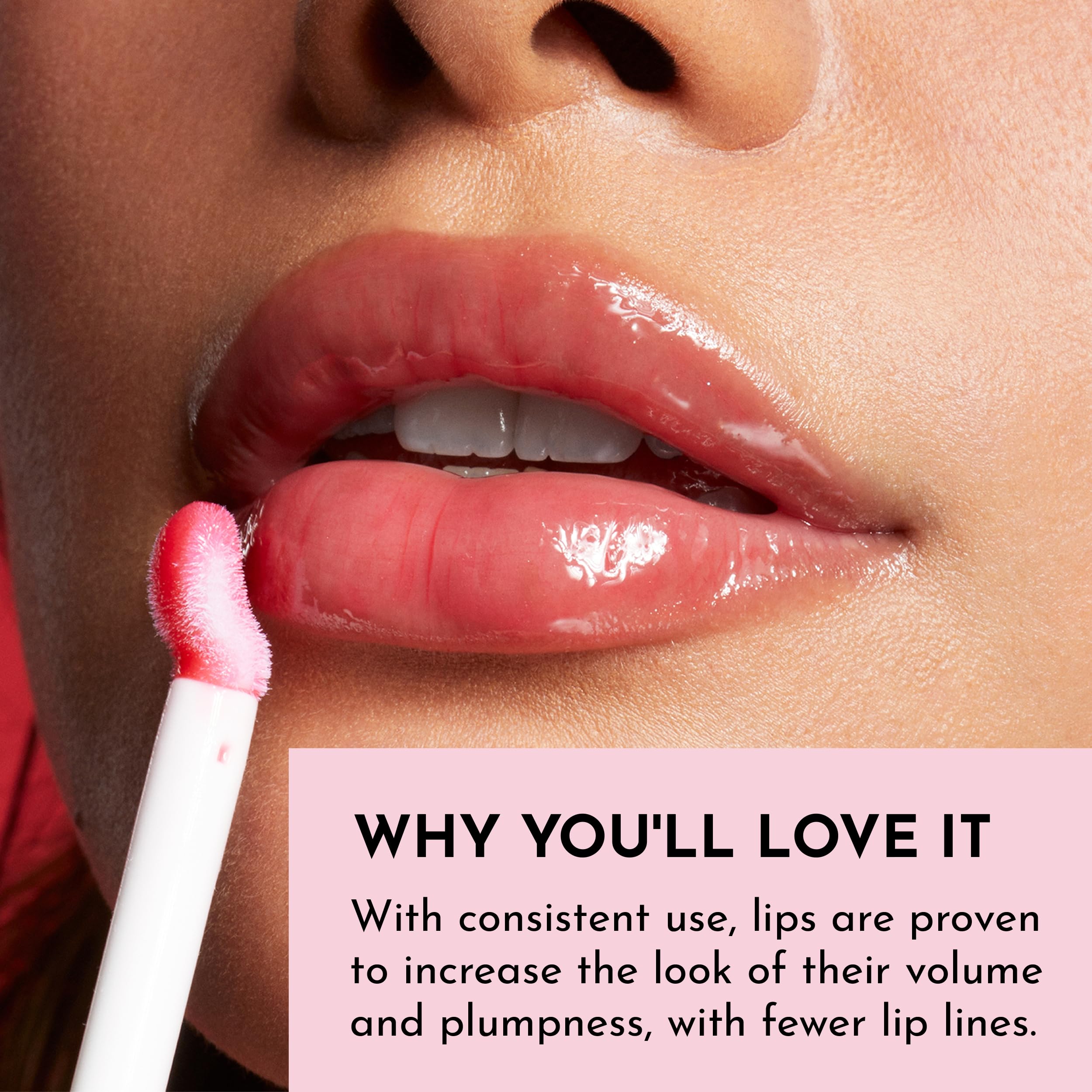 Lawless Forget the Filler gloss with natural ingredients for soft, pillowy lips during daily routine