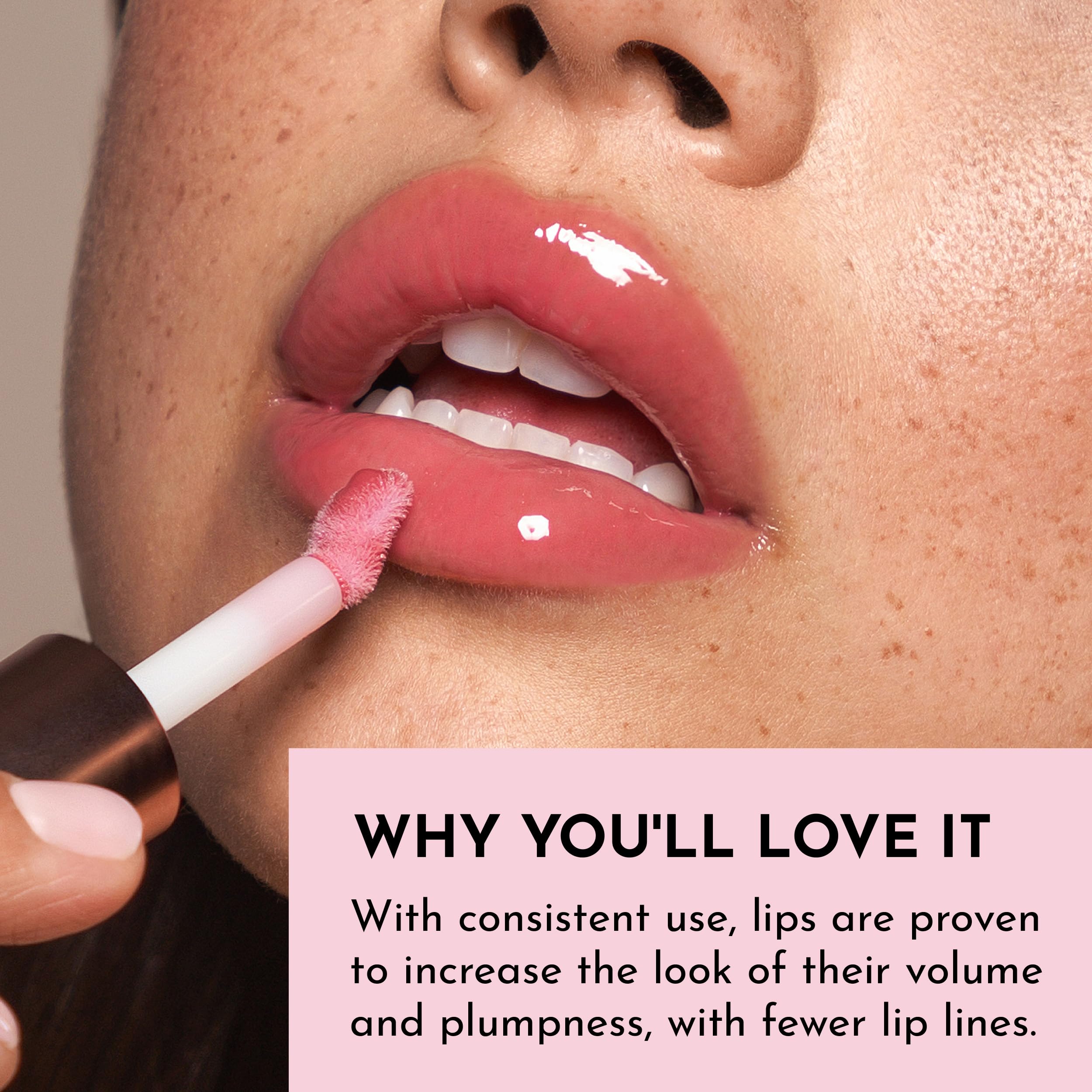 Lawless Forget The Filler Velvet Pink ingredient list featuring hydration and smoothing claim