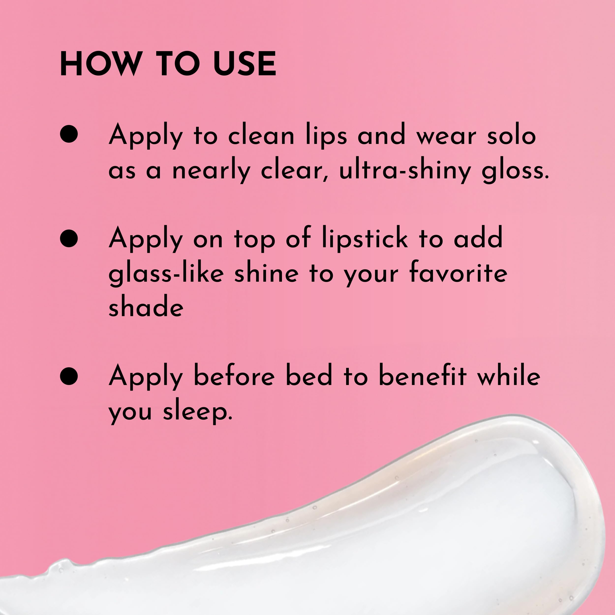 Lawless Forget The Filler Lip Plumper Rosy Outlook color-swirl closeup highlights rosy-pink hue.