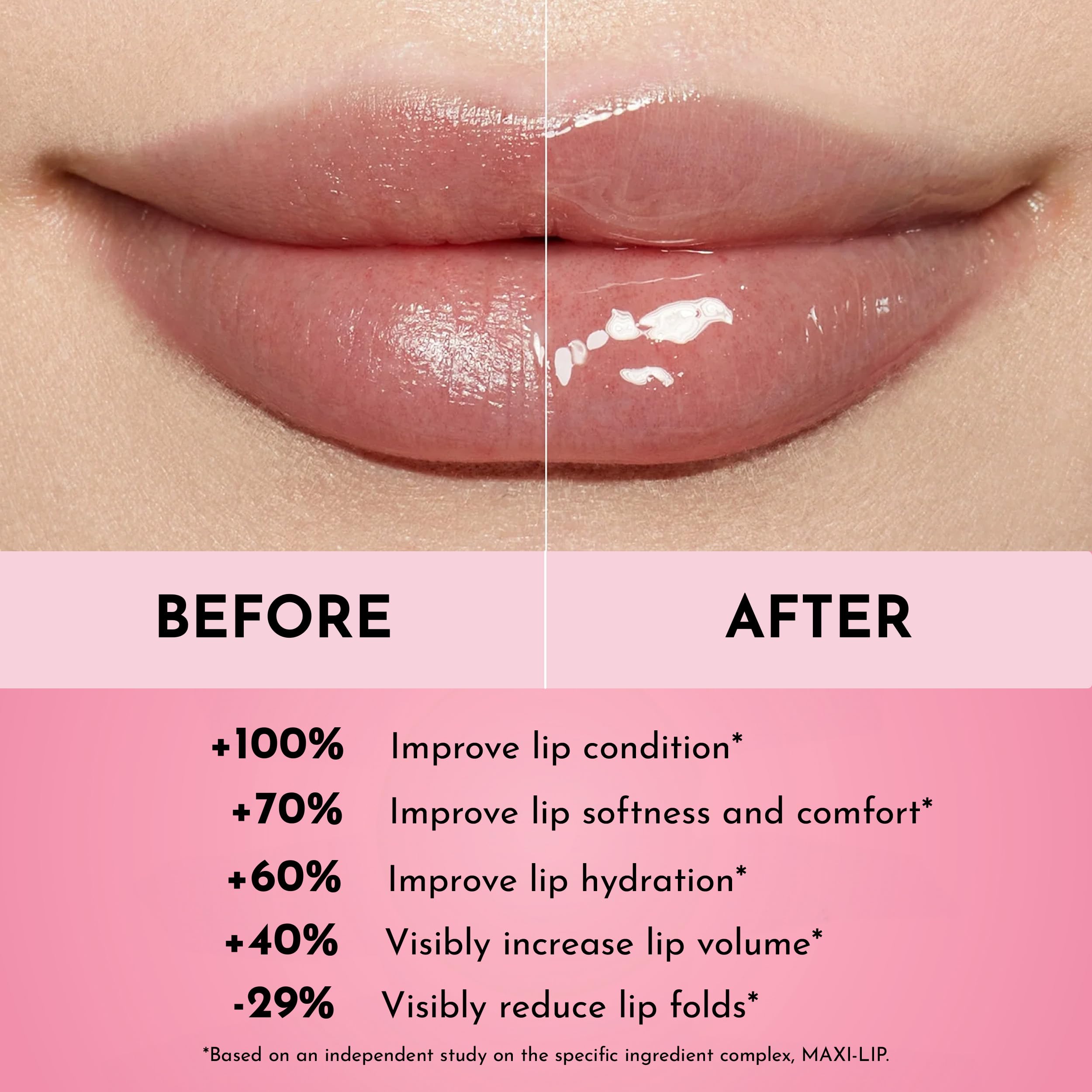 Lawless Forget The Filler Lip Plumper with Shea Butter hydrates and smooths lips.