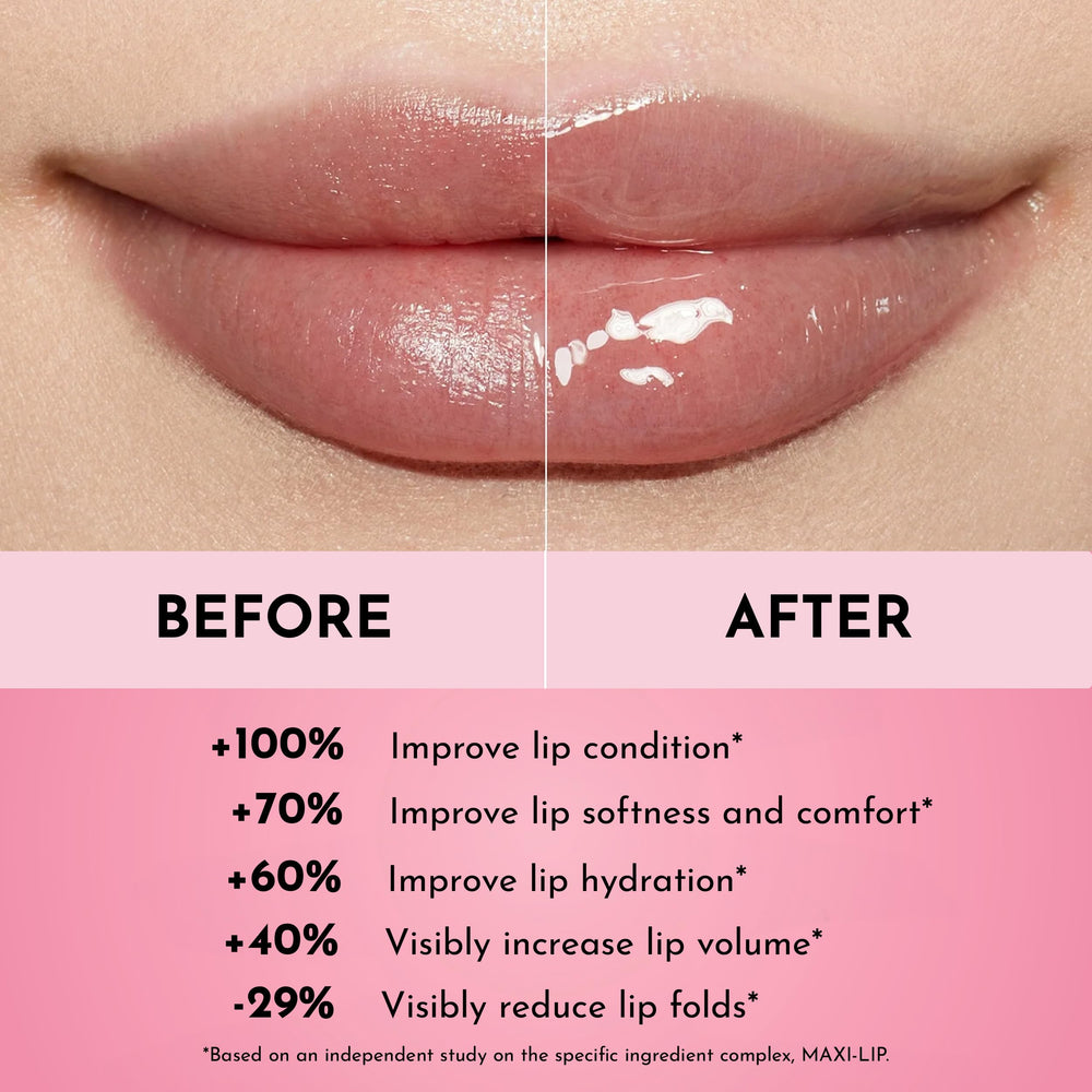 Lawless Forget The Filler Lip Plumper with Shea Butter hydrates and smooths lips.