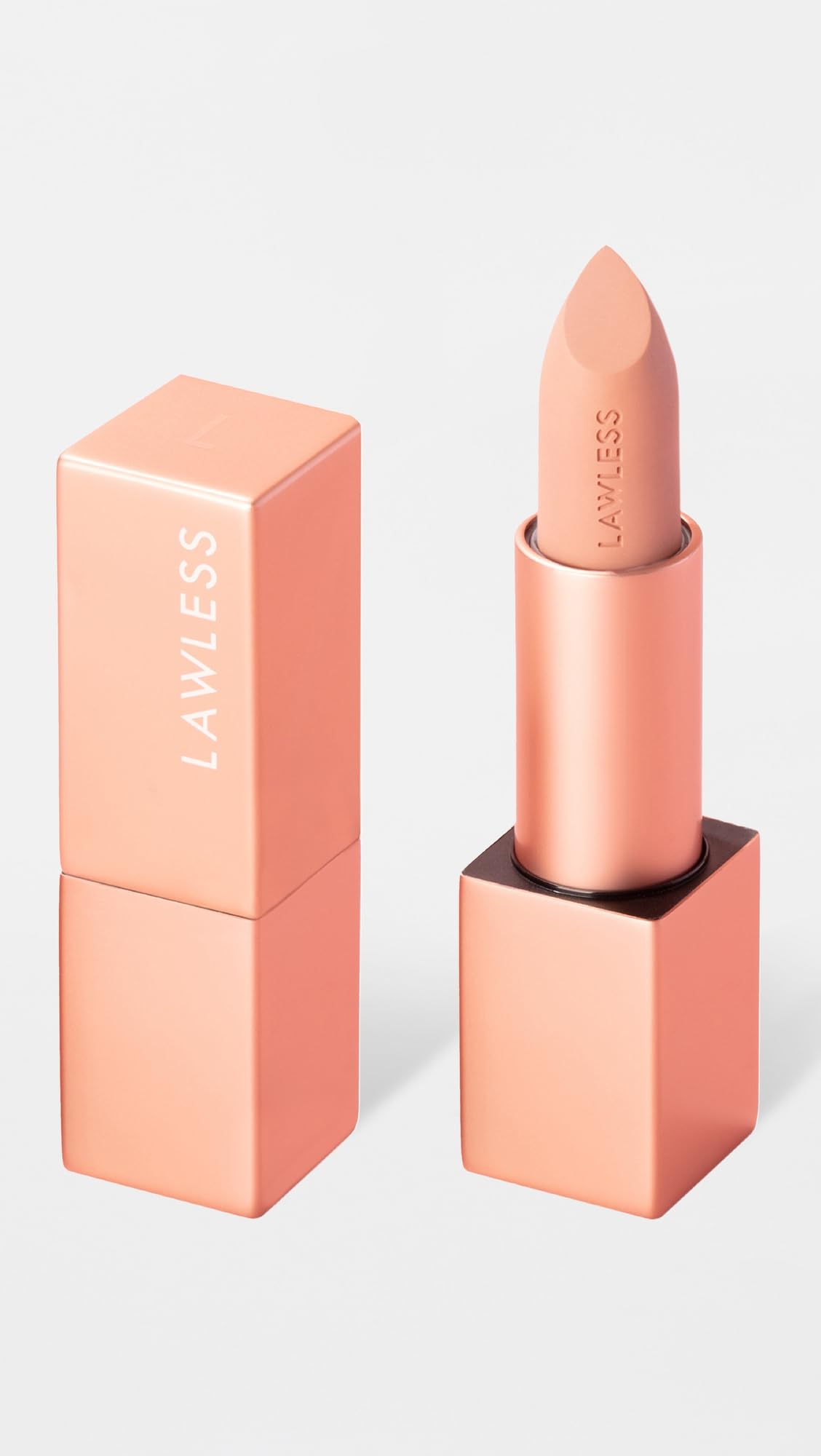 Lawless Forget the Filler Platinum Pink swatch with vibrant pigment and satin finish.