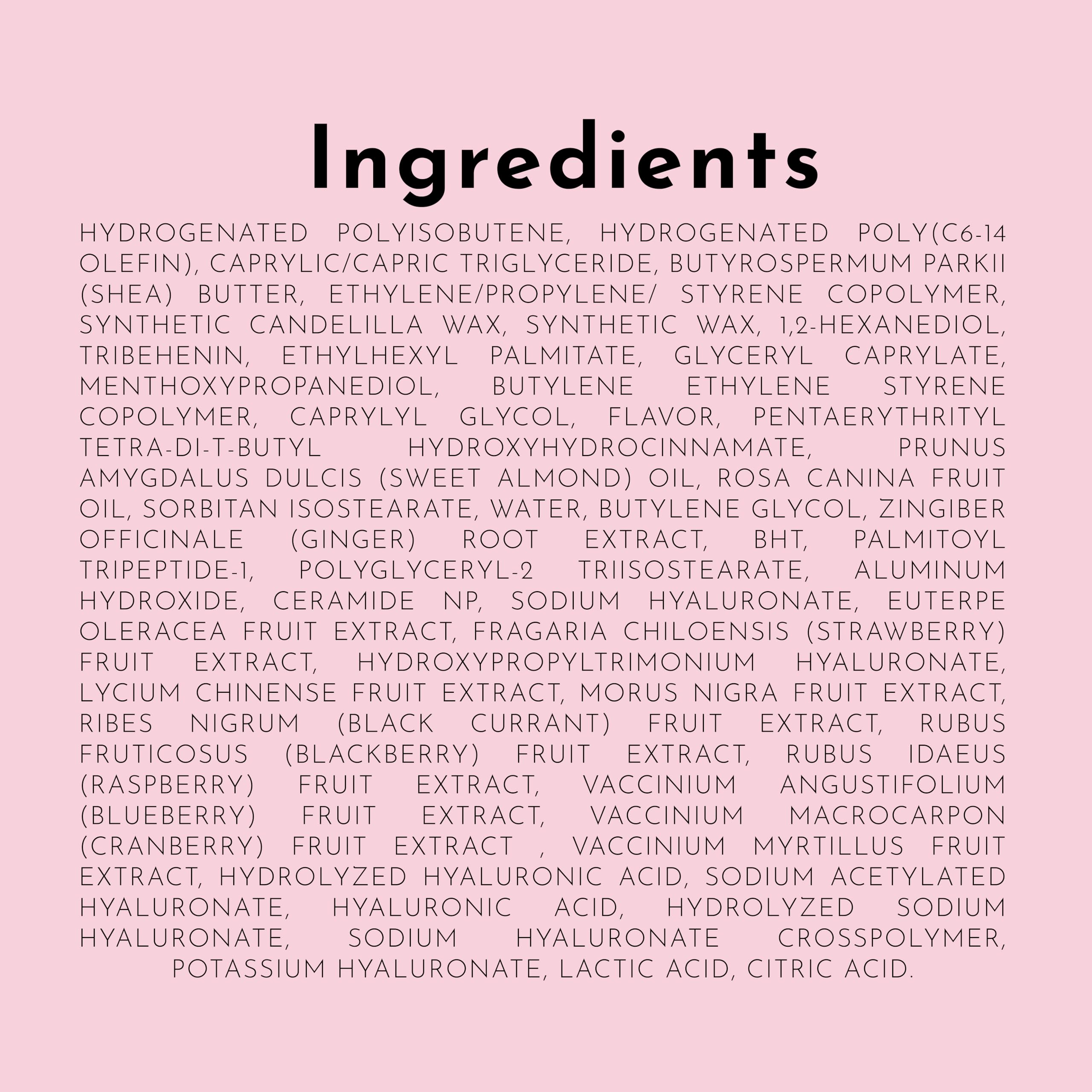 Lawless Forget The Filler watermelon packaging captures premium lip care routine