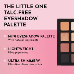 Open Lawless The Little One Palette compact showing travel-friendly design for on-the-go makeup