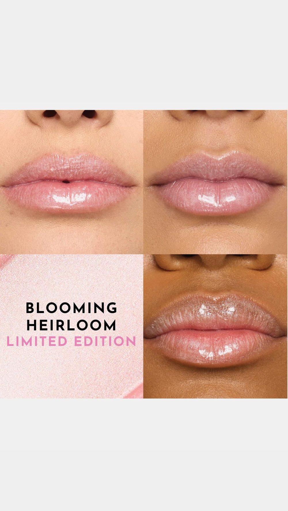 Lawless Forget The Filler gloss on lips delivering hydrated glossy finish.