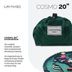 Lay-n-Go Cosmo brush loops keep brushes organized during travel