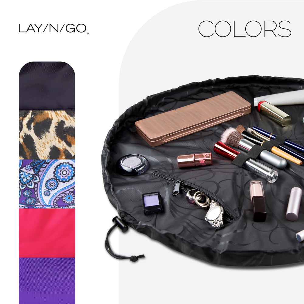 Lay-n-Go Cosmo durable tote is easy to machine wash after trips.