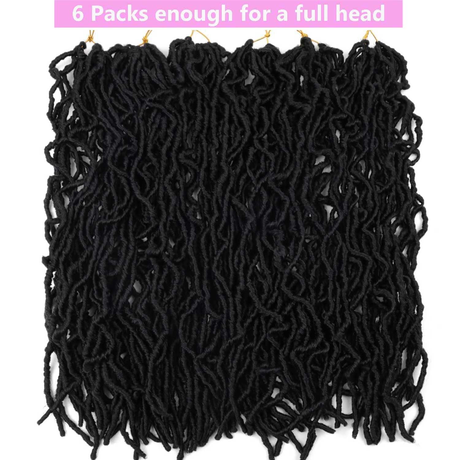 Layashow goddess locs 24in on model showing natural movement.