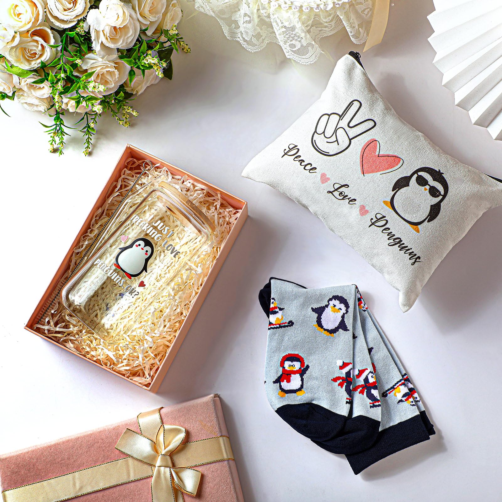 Layhit penguin gift set stylish design ready for gifting