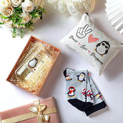 Layhit penguin gift set stylish design ready for gifting