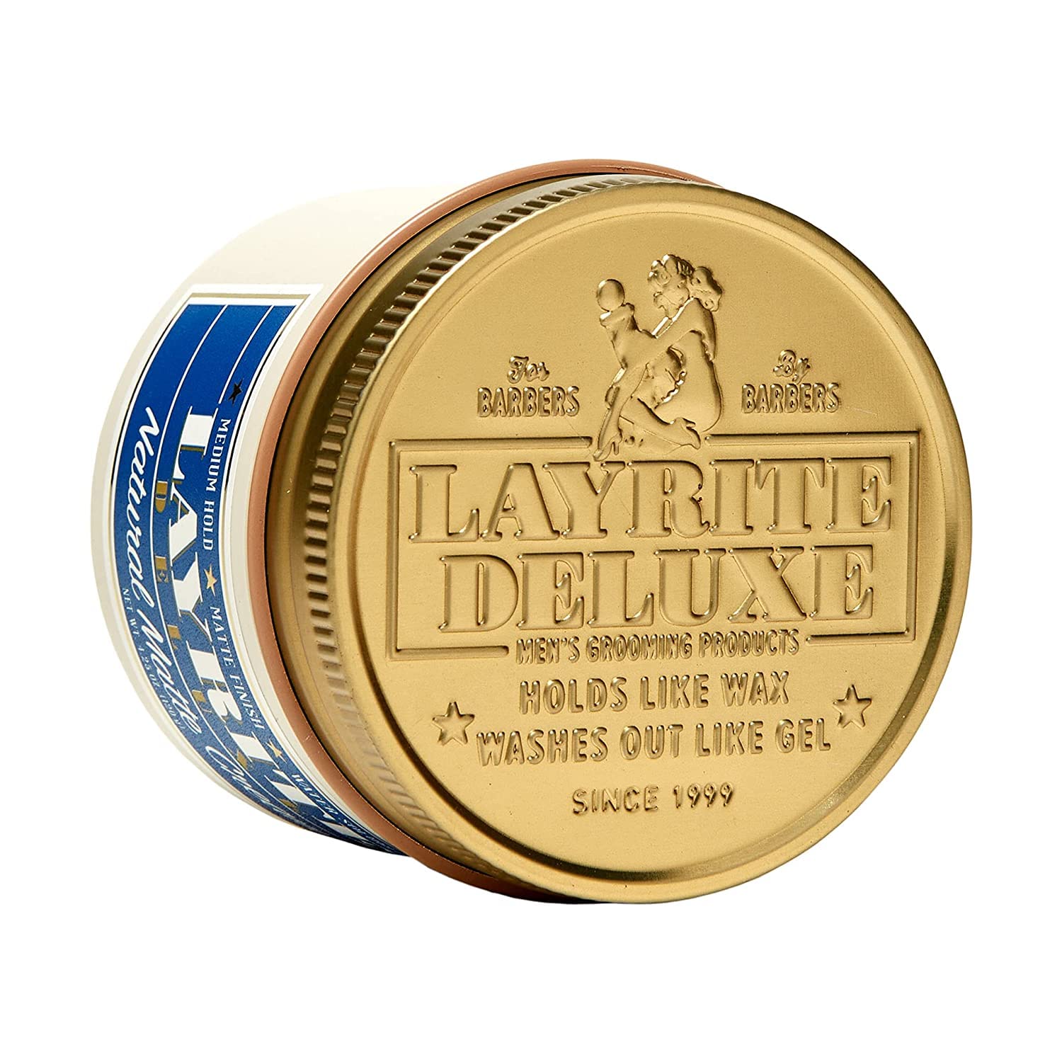 Layrite Natural Matte Cream with vanilla scent for day‑long freshness