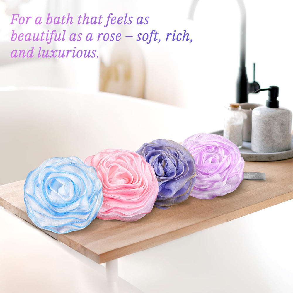 LAYUKI gift-ready-shower-scrubber makes a thoughtful self-care or gift option