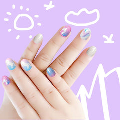 Laza ABS material nails are eco-friendly and odor-free for safer wear