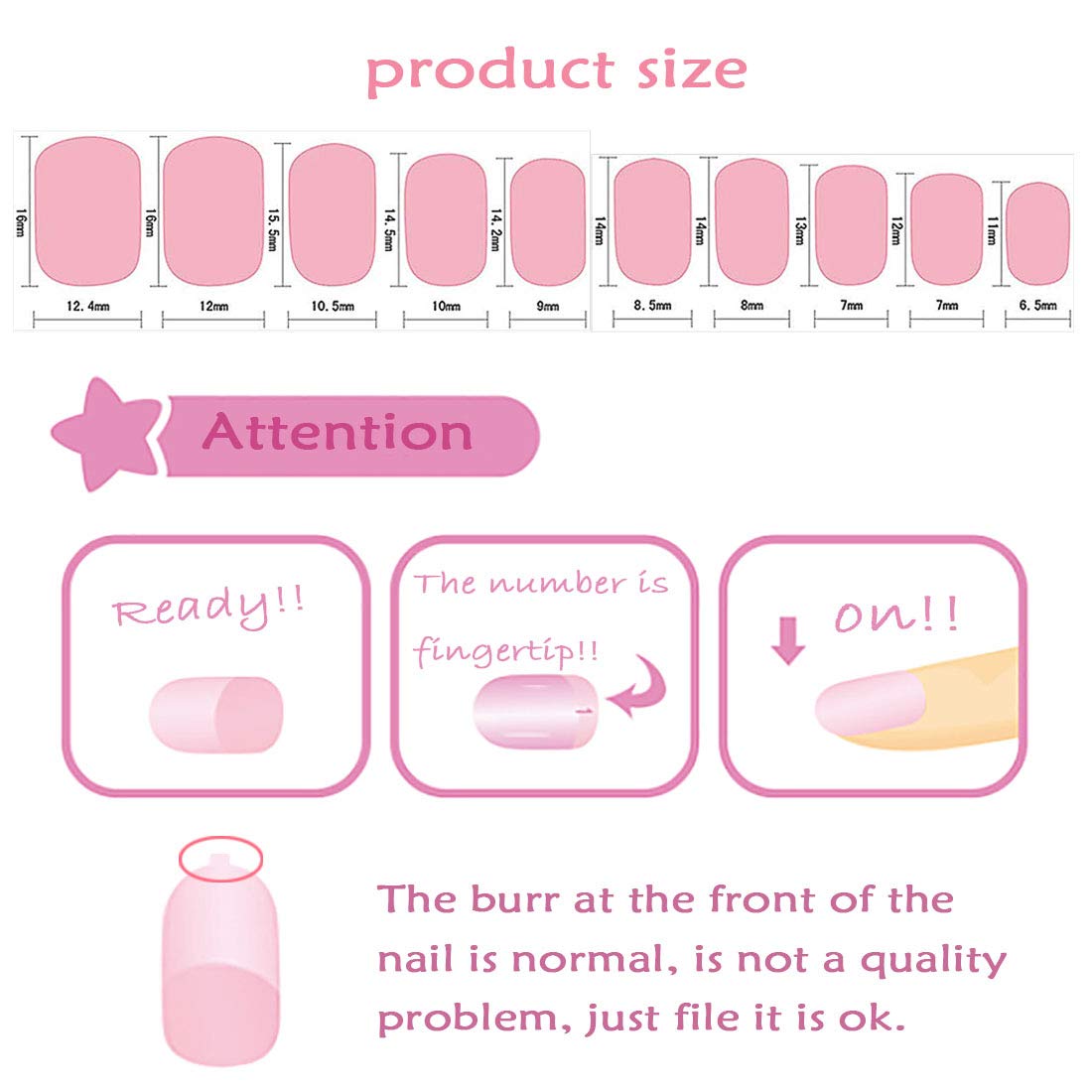 Laza easy-application guidance for kids nail art beginners
