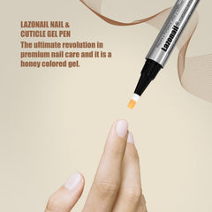 Lazonail quick-dry odorless gel demonstrates mess-free application