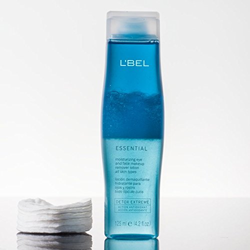 L'Bel Essential remover texture swirl shows oil and water in active makeup removal
