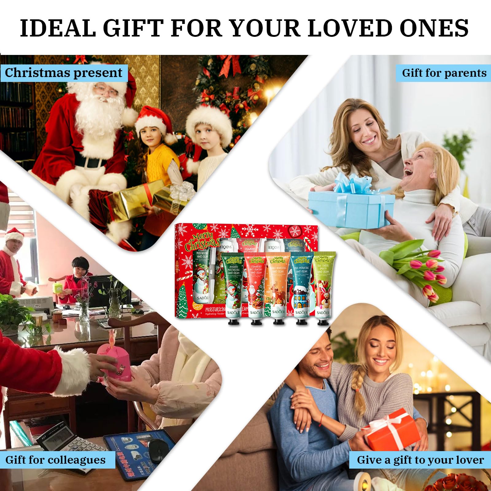 LCDGTJ hand-cream five-scent collection offers variety for sharing and daily mood-enhancing rituals.
