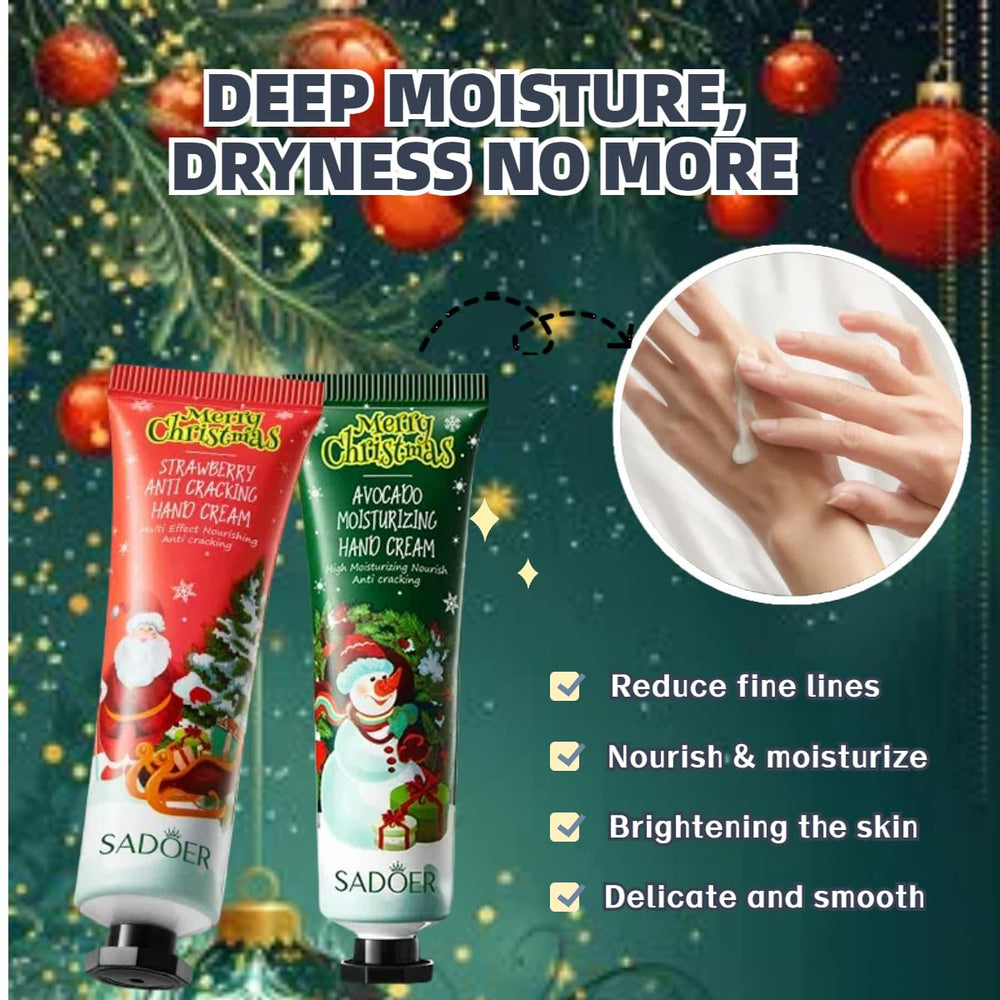 LCDGTJ hand cream milk scent comforting fragrance and lasting moisturization.