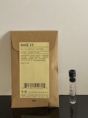 Le Labo Baie 19 packaging box shot conveys premium gifting appeal.