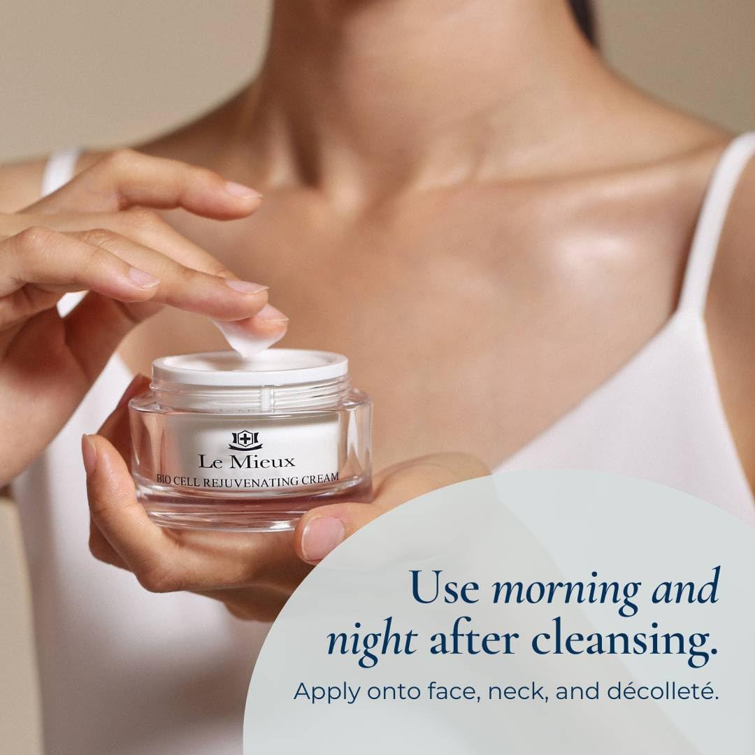 Le Mieux Bio Cell Rejuvenating Cream labeled no parabens or sulfates