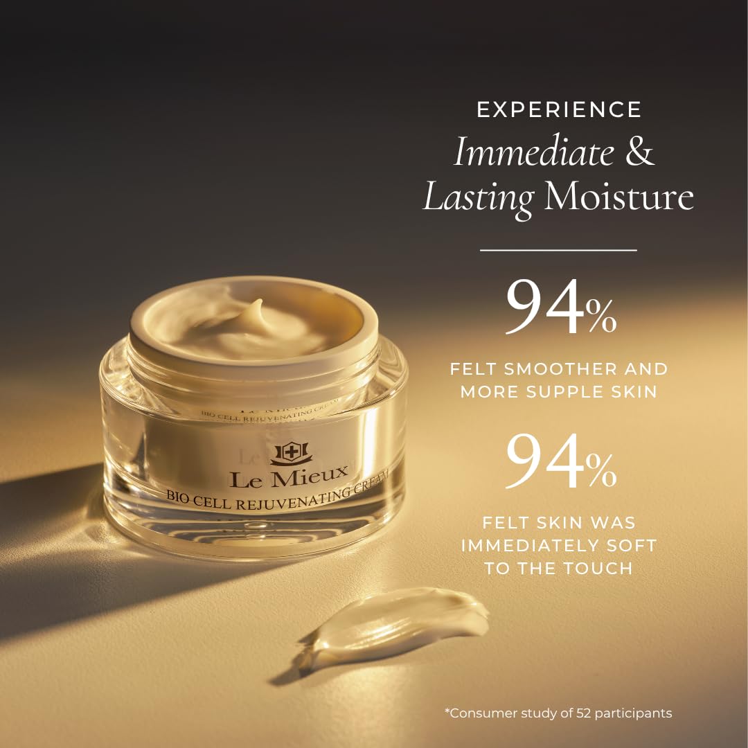 Le Mieux Bio Cell Rejuvenating Cream with squalane and rose hip texture